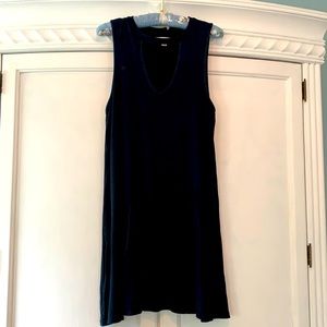 Black tank dress